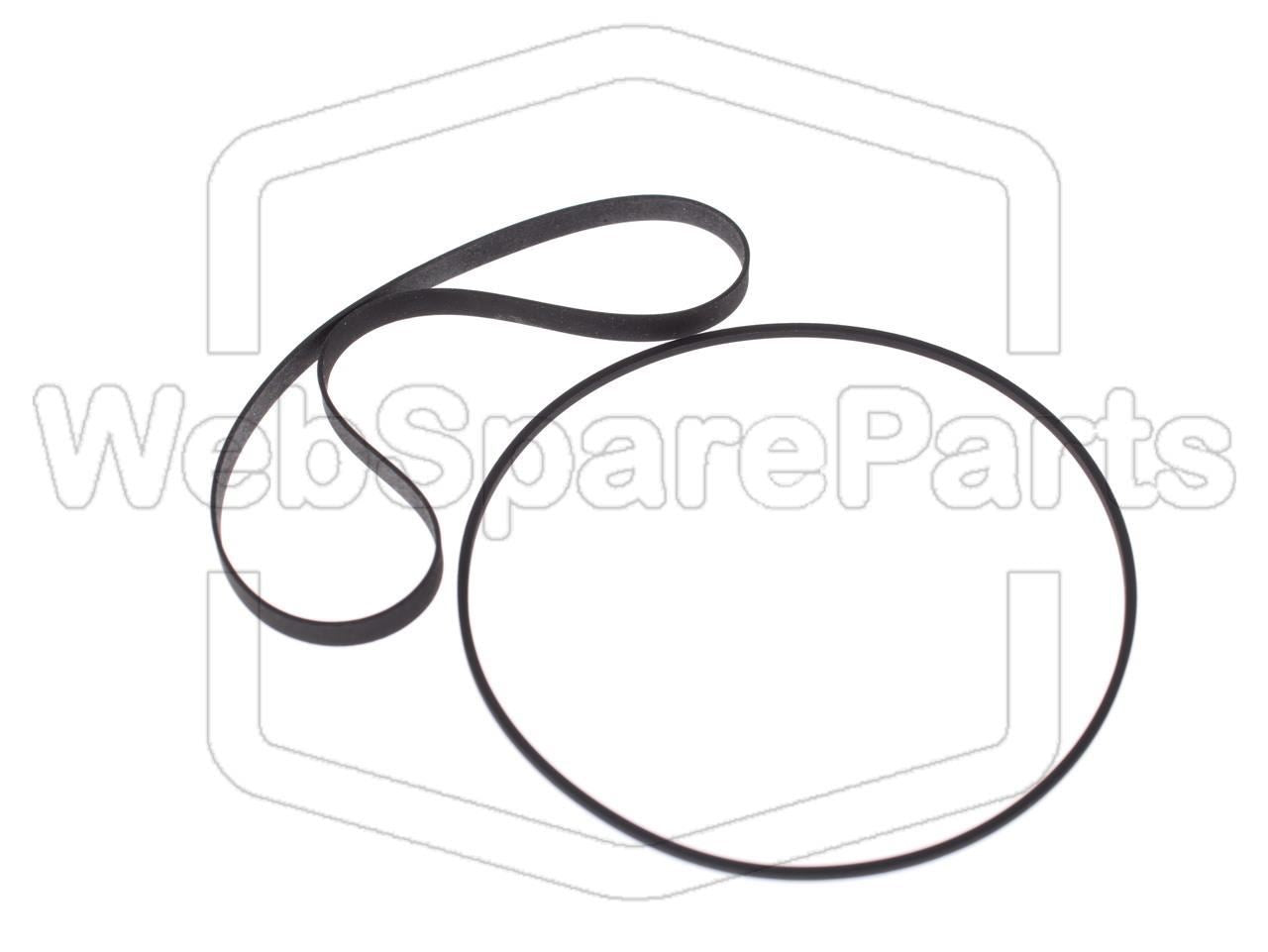 Kit Correias Para Deck de Cassetes Sanyo G-5001