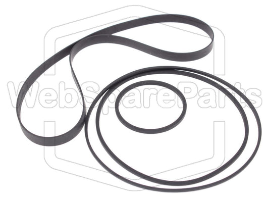 Kit Correias Para Deck de Cassetes Pioneer CT-305