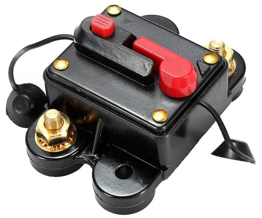 Disjuntor de automóvel 12..48VDC 78x52mm M6 - 300A