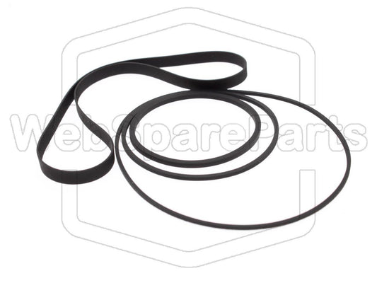 Kit Correias Para Deck de Cassetes Sansui D-150M