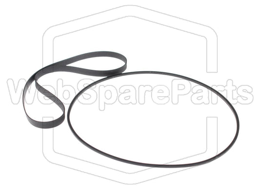 Kit de correias para deck de cassetes digital Philips DCC91