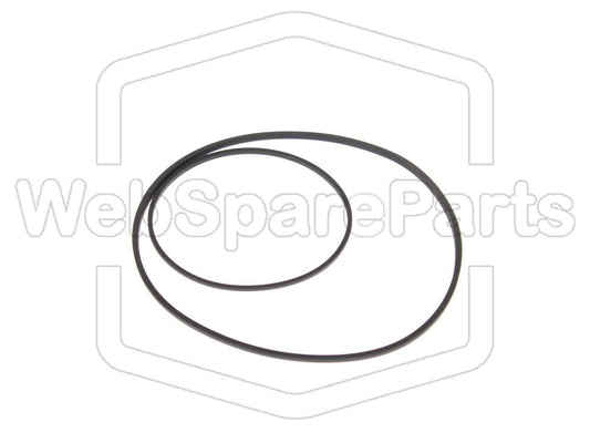 Kit de correias para auto-rádio leitor de cassetes Philips DC556 22DC556