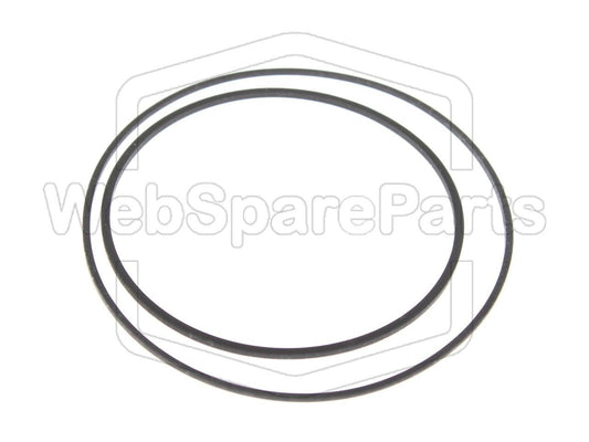 Kit de correias para walkman leitor de cassetes Panasonic RX-SA60