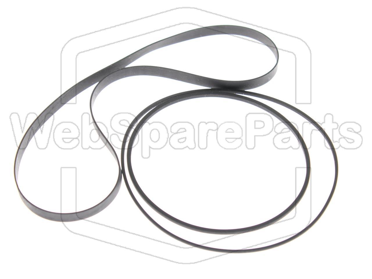 Kit Correias Para Deck de Cassetes Sharp RT-31