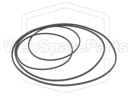 Kit de correias para deck de cassetes Pioneer XR-P770F