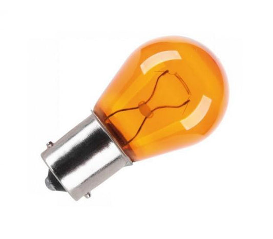 Lâmpada para automóvel P21W BAY15S 12V 21W Laranja