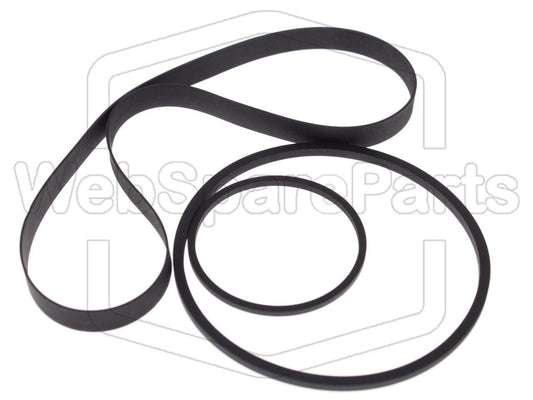 Kit Correias Para Deck de Cassetes Technics RS-M250
