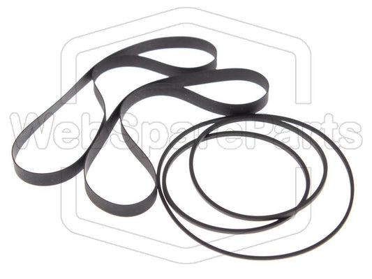 Kit Correias Para Deck de Cassetes Yamaha KX-W302/U