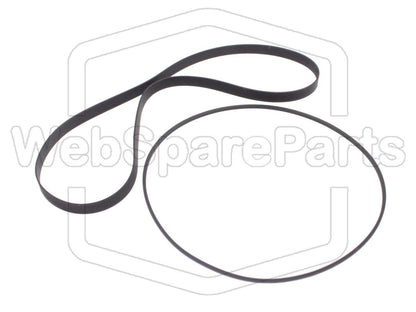 Kit Correias (Versão 1) Para Deck de Cassetes Akai GX-F25