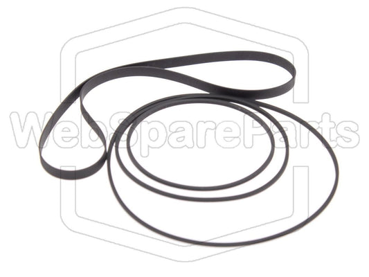 Kit Correias Para Deck de Cassetes Sharp RT-150