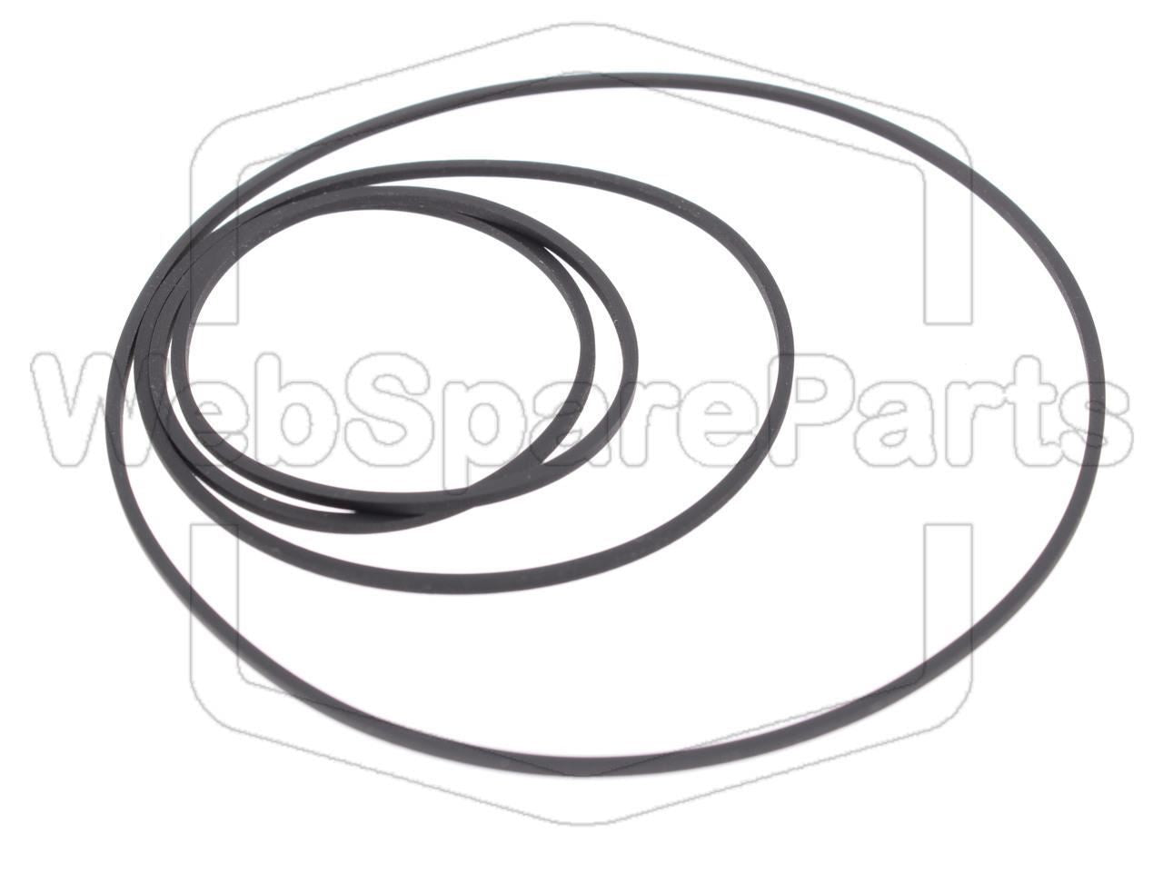 Kit de correias para deck de cassetes duplo Pioneer XR-J1500C