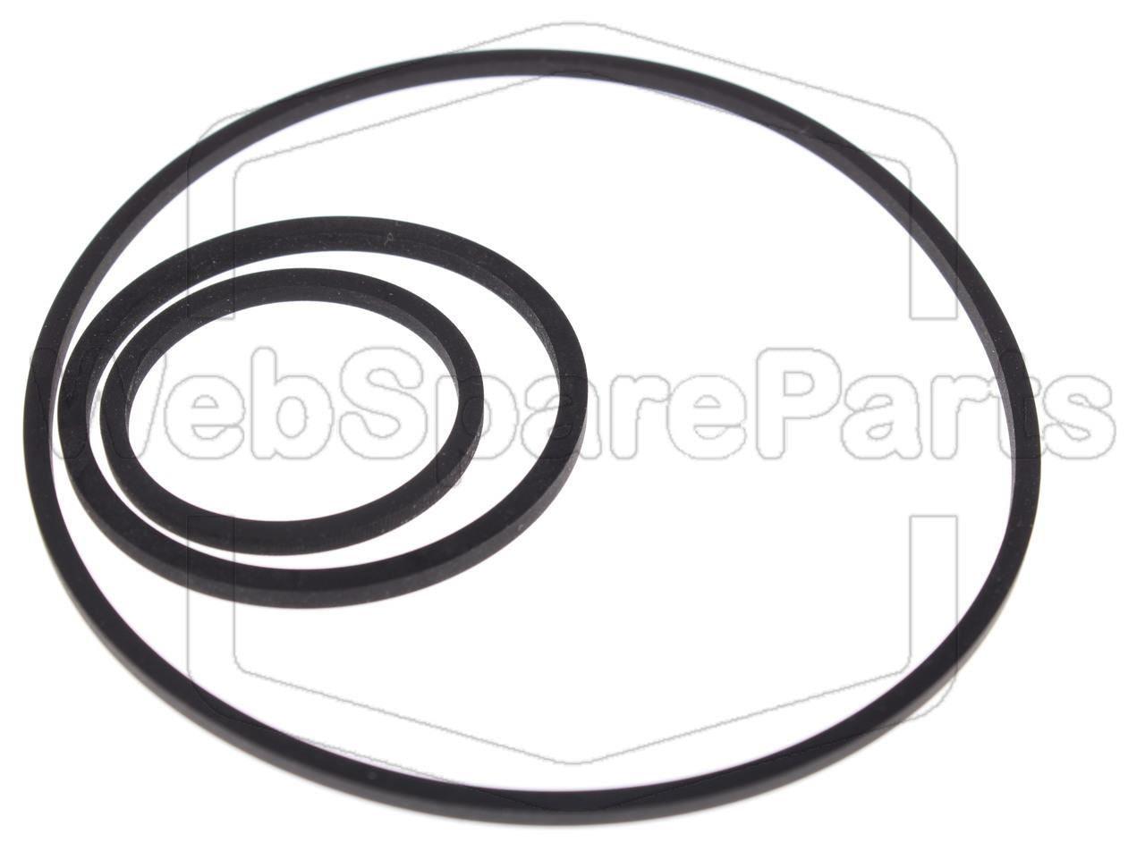 Kit Correias Para Video Cassette Kuba 901 K 3100 F