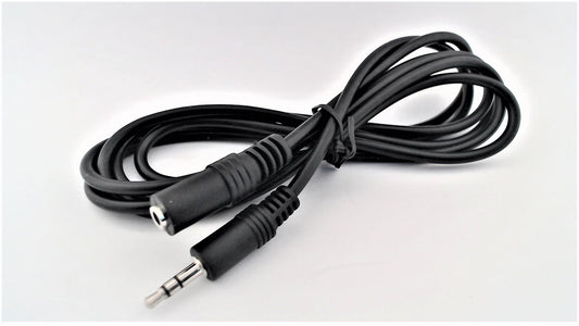 Cabo Jack 3,5mm Macho - Jack 3,5mm Femea Stereo (1,5 mts)