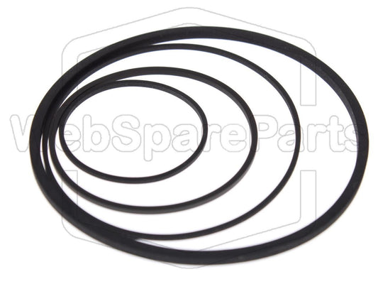 Kit de correias para video gravador Hitachi VT-8500