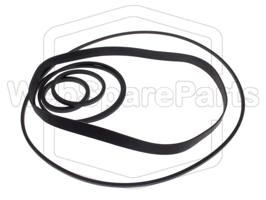 Kit de correias para video gravador Bang & Olufsen VHS-66