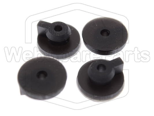 Pés de borracha para Bang & Olufsen Beocord 5000 Type: 47xx (1976-1980)