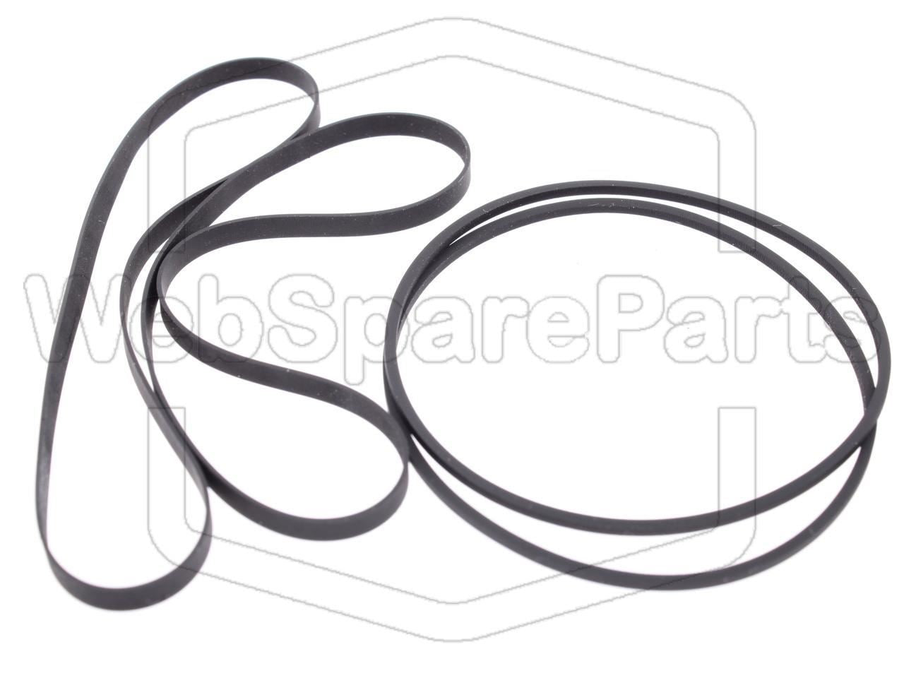 Kit Correias Para Deck de Cassetes Duplo Grundig CCF-21