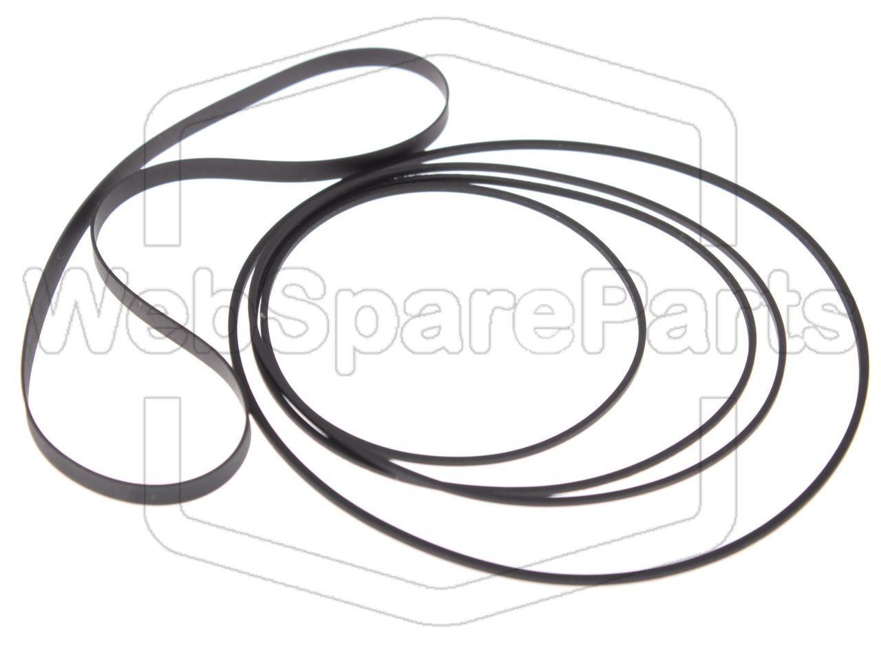 Kit Correias Para Leitor de Cassetes Stereo Kenwood KX-706