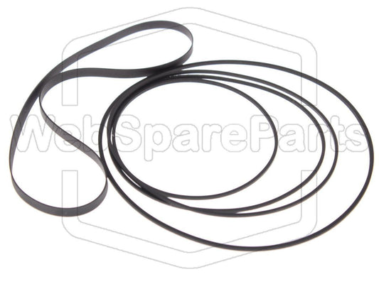Kit Correias Para Leitor de Cassetes Stereo Kenwood KX-706