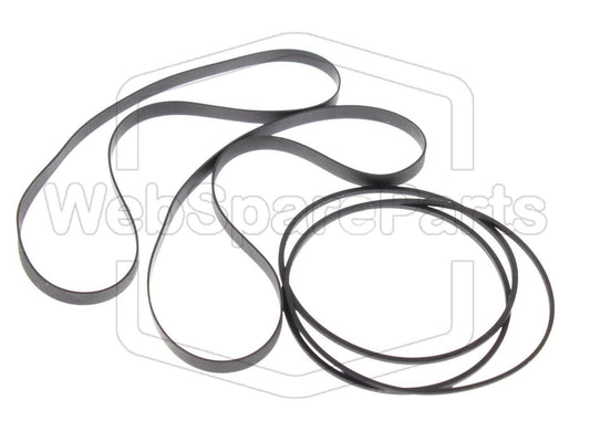 Kit de correias para deck de cassetes duplo Pioneer CT-W510