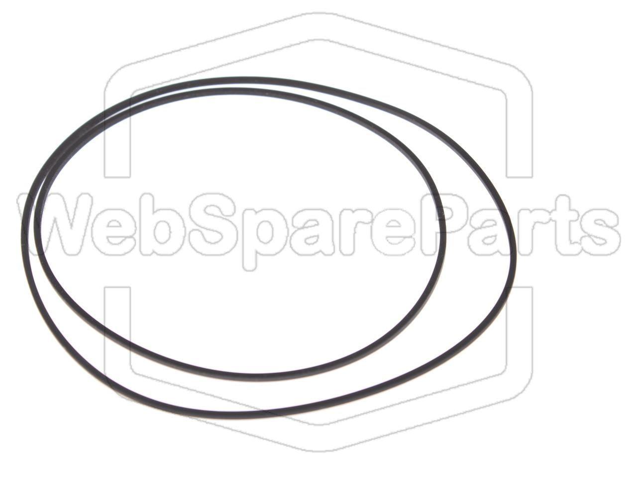 Kit Correias Para Deck de Cassetes Duplo Kenwood CR-500