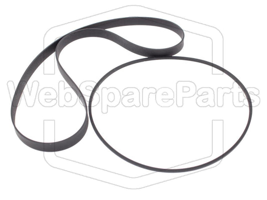 Kit Correias Para Deck de Cassetes Yamaha K-520