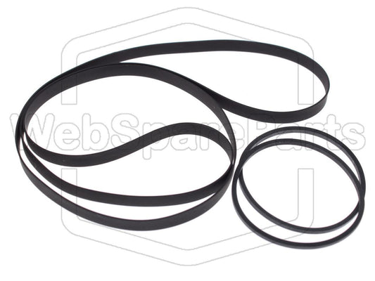 Kit de correias para gira-discos Mitsubishi LT-5V