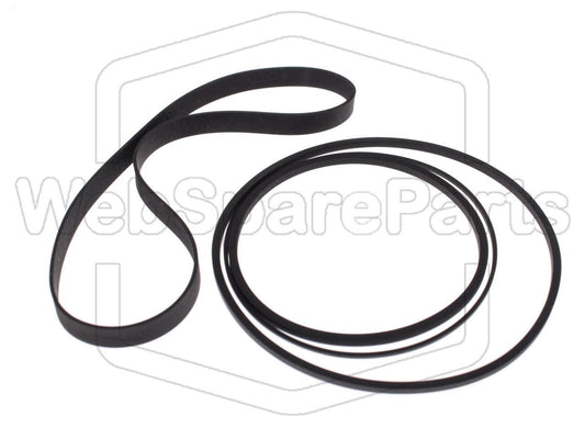 Kit de correias para video gravador Mitsubishi HS-400 G