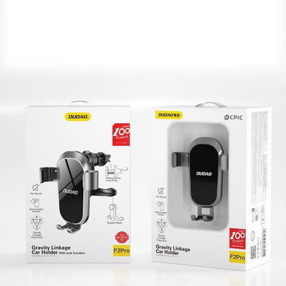 Dudao F2 Pro Gravity Suporte Telemóvel Smartphone 4.7" - 6.5" [Grelha Ventilação AC]