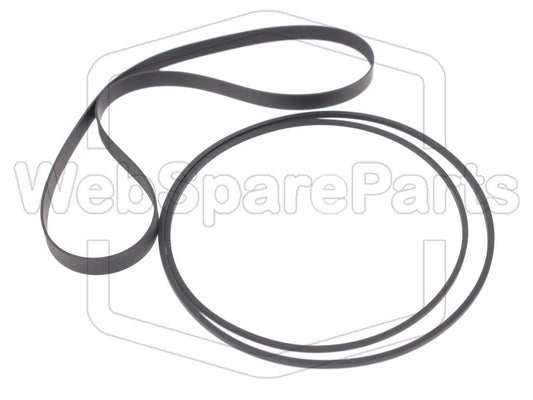 Kit de correias para deck de cassetes Aiwa CA-100