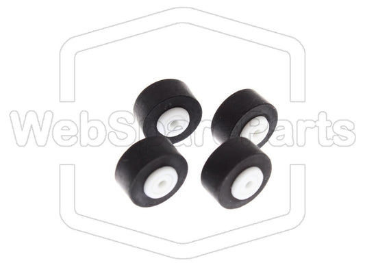 Rodas de pressão (pinch rollers) para deck de cassetes duplo Sony HTC-D259