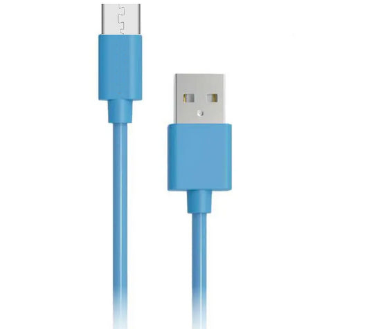 Cabo Micro USB  1M  Azul