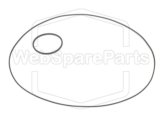 Kit de correias para auto-rádio leitor de cassetes Sony XR-U441