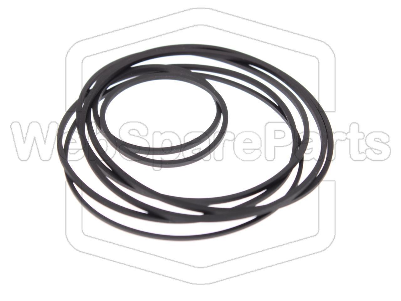 Kit Correias Para Deck de Cassete Duplo Kenwood KX-56CW