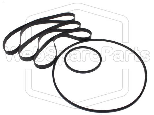 Kit de correias para video gravador Sharp VC-6200