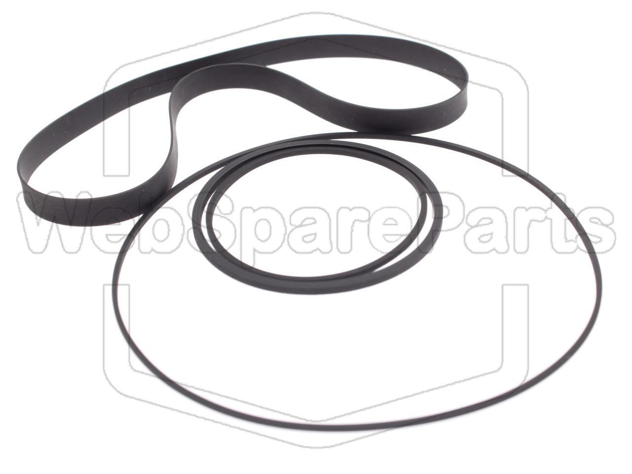 Kit Correias Para Deck de Cassetes Sansui SC-1100