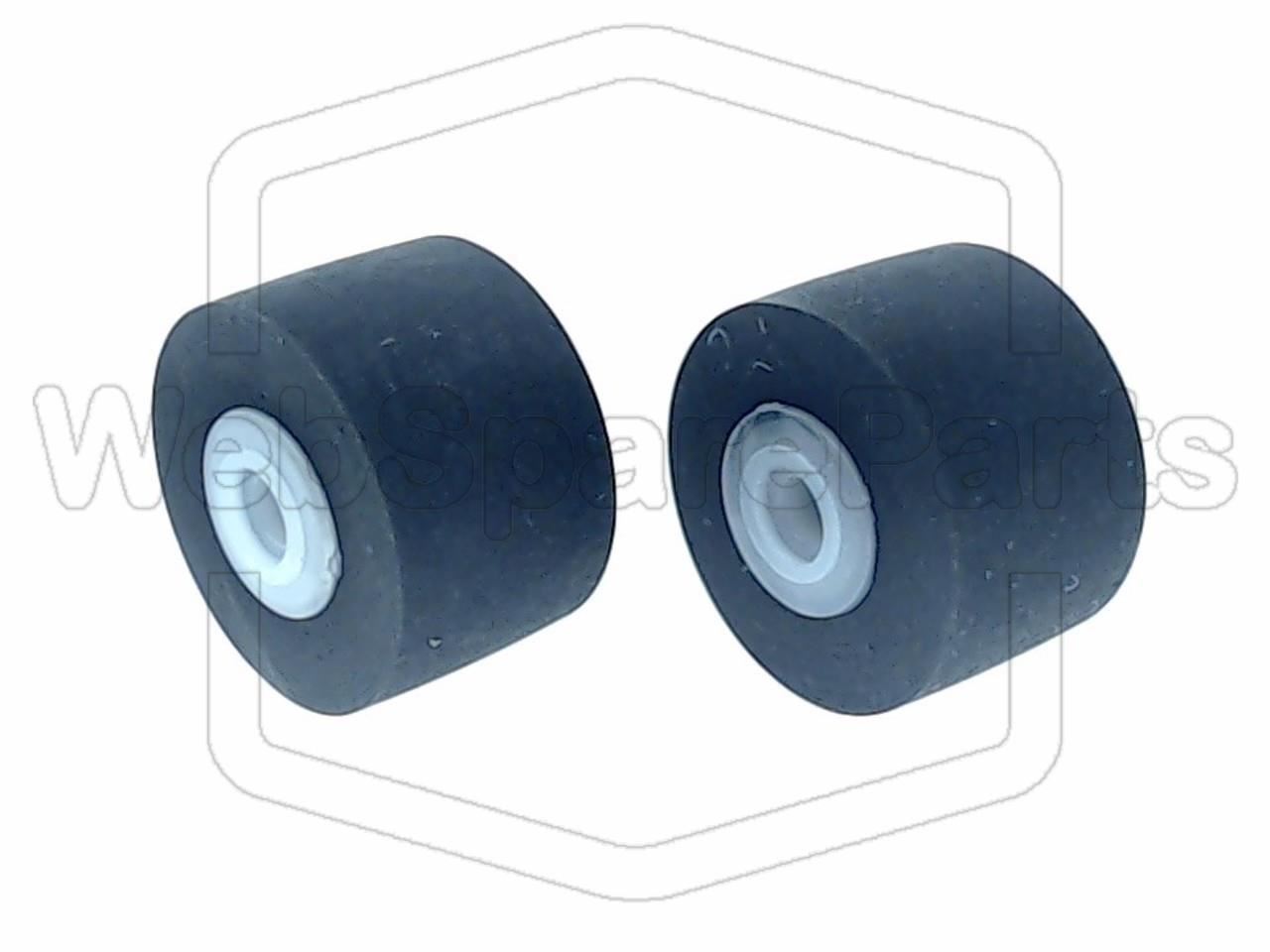 Rodas de pressão (pinch rollers) para deck de cassetes duplo Aiwa AD-WX616