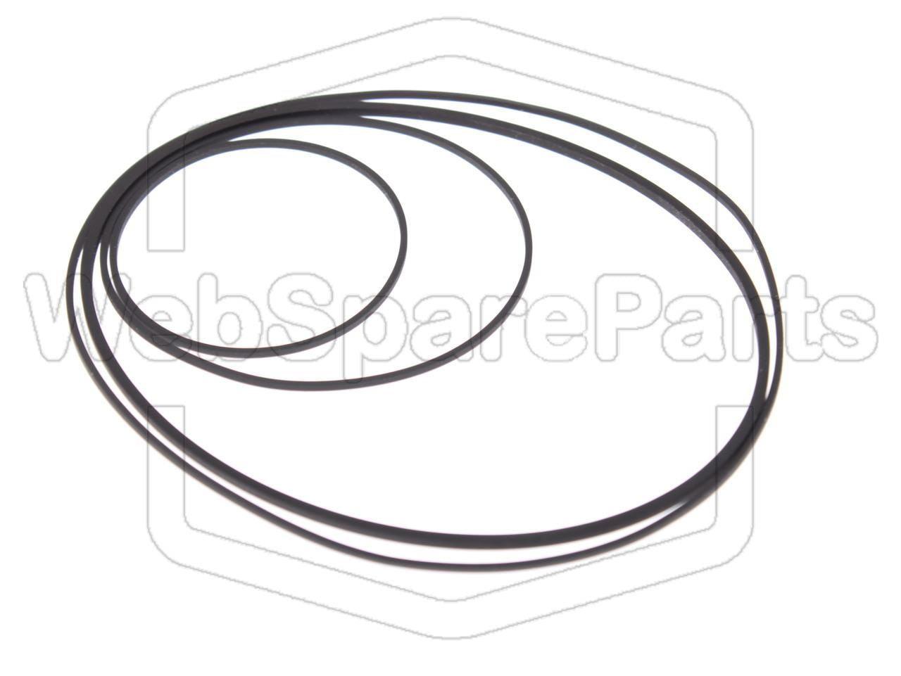 Kit Correias Para Leitor de Cassetes Stereo Kenwood KX-502