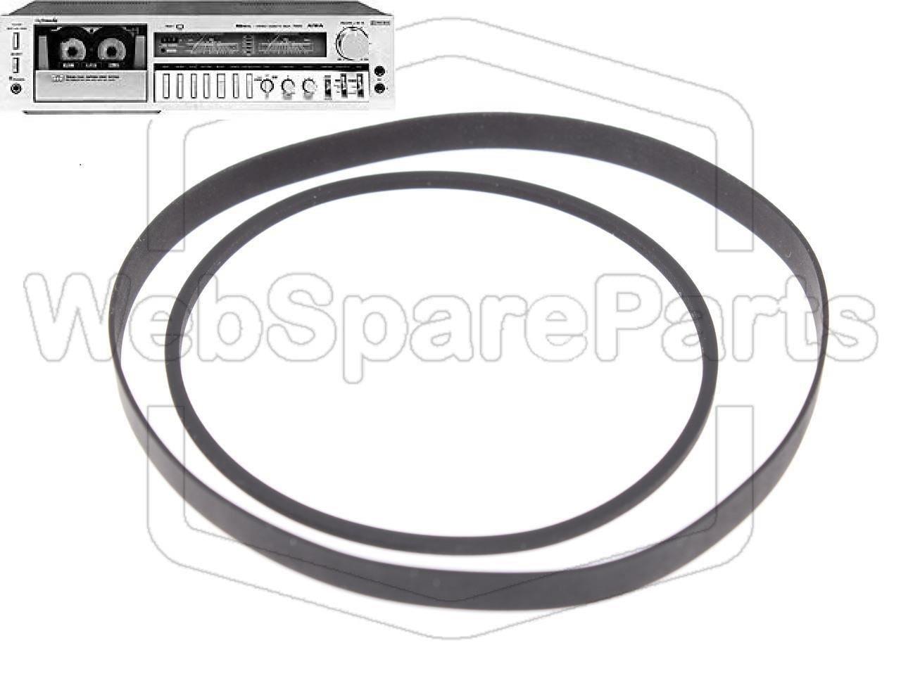 Kit Correias Para Deck de Cassetes Aiwa AD-F600/2