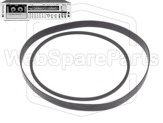 Kit Correias Para Deck de Cassetes Aiwa AD-F600/2