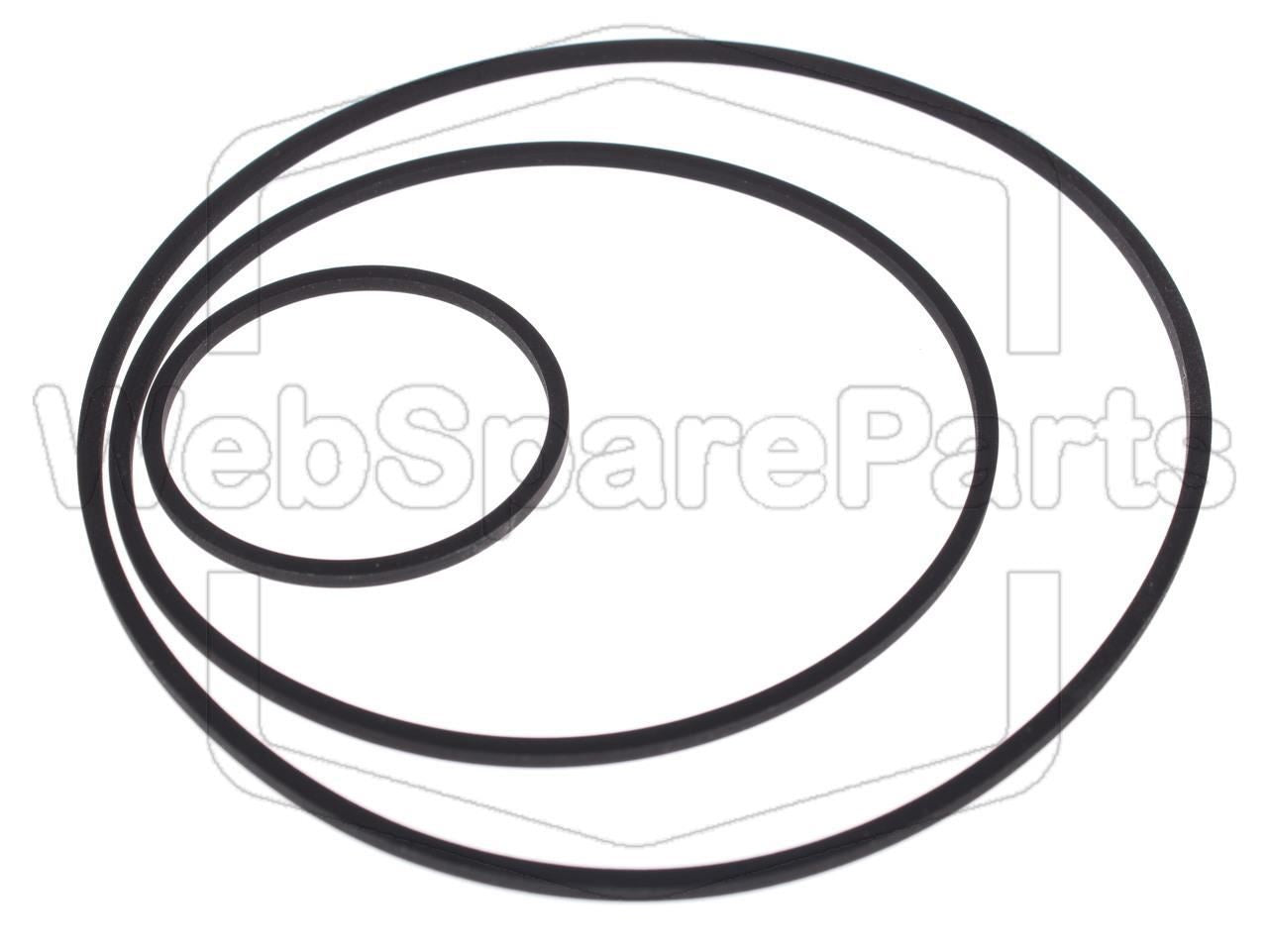 Kit de correias para video gravador Intervideo VM-3