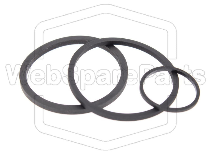 Kit de Correias Para Leitor de CD JVC XL-M500 BK