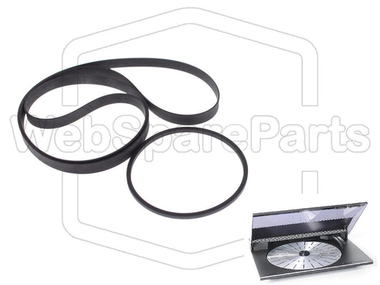 Kit de correias para gira-discos Bang & Olufsen Beogram 3000 Type 5901