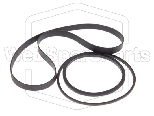 Kit Correias Para Leitor de Cassetes Stereo Kenwood KX-3050