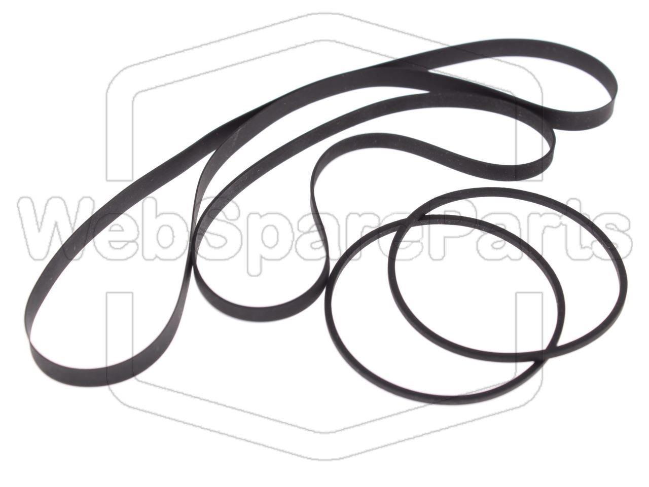 Kit Correias Para Deck de Cassetes Sony MHC-RXD6AV