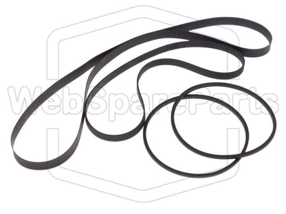Kit Correias Para Deck de Cassetes Sony MHC-RXD6AV