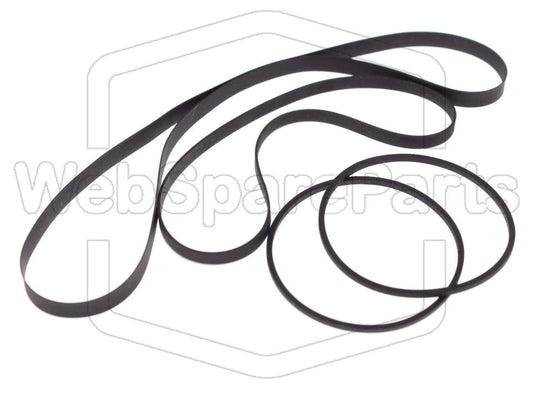 Kit Correias Para Deck de Cassetes Sony MHC-RXD6AV