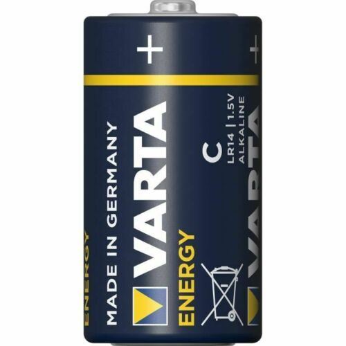 Pilha Alcalina 1.5V C LR14  Varta High Energy  [Blister 2 und.] Validade DEZ-2025