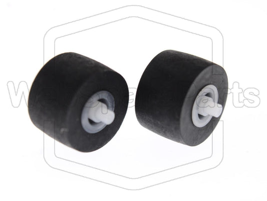 Rodas de pressão (pinch rollers) para deck de cassetes Sharp XL-HP700H