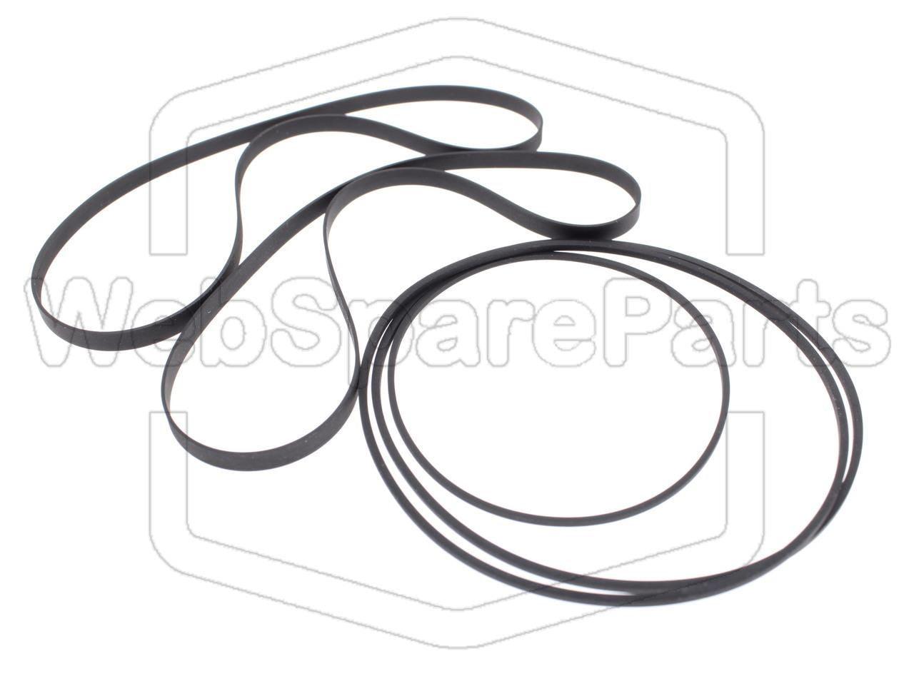 Kit Correias Para Deck de Cassetes Aiwa AD-WX110